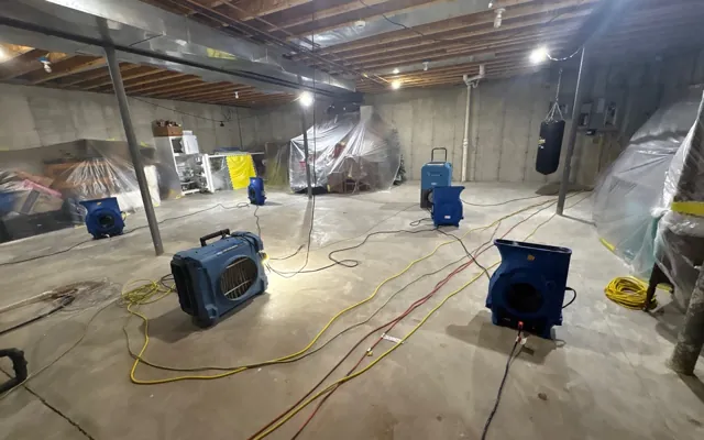 Basement Flood Cleanup in Dallas, TX