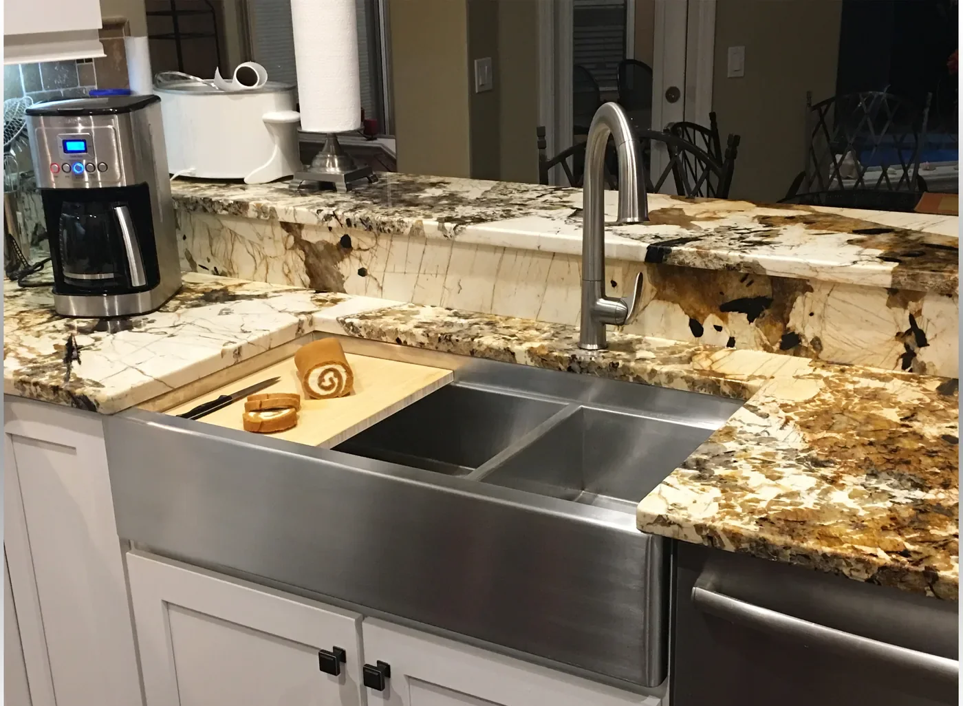 Kitchen Sink Overflow in a Dallas home