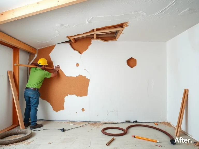 Drywall Replacement & Repair