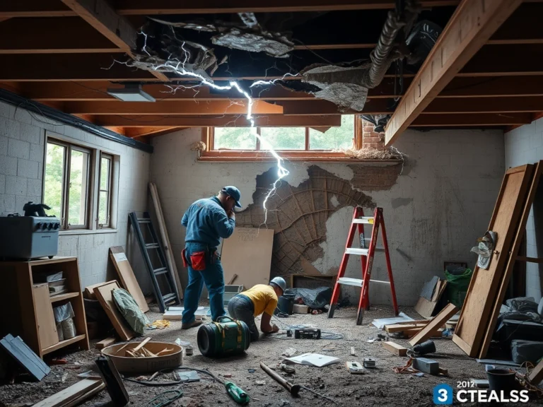 Lightning Strike Damage Repair