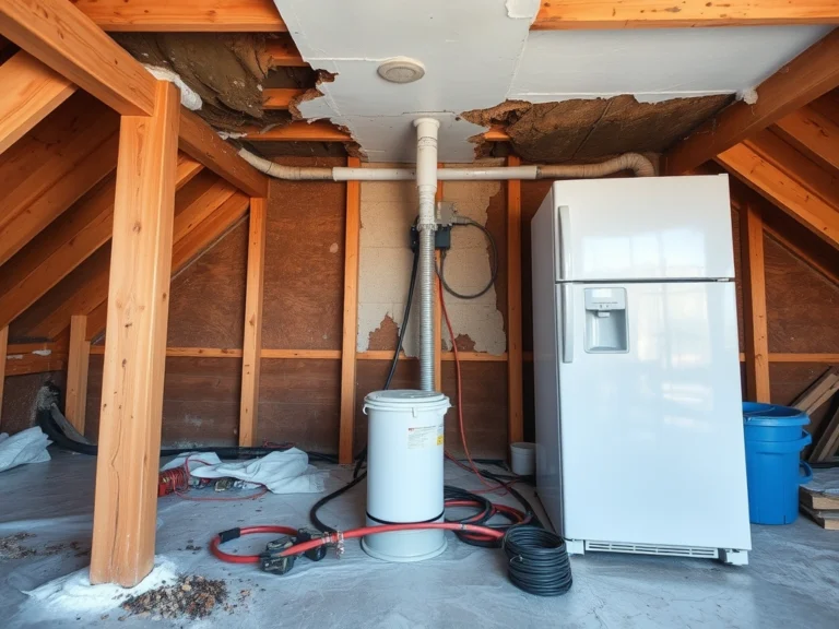 Refrigerator Water Line Leak Repair